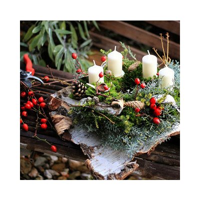 Balkonika Adventní věnec mecháček 35 cm – Hledejceny.cz