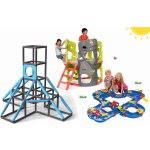 Smoby set prolézačka Multi-Activity Tower na šplhání se skluzavkou a pískoviště Vario s plachtou a vodní dráha AquaPlay 840201-15 – Zboží Dáma