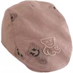 dětský baret Bear hnědá – Zboží Mobilmania