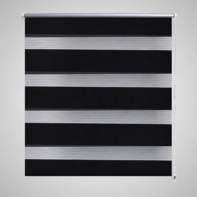 Nabytek XL Roleta den a noc / Zebra / Twinroll 40x100 cm černá – Zbozi.Blesk.cz