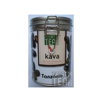Great Tea Garden káva Tanzánie s hermetickým uzávěrem 200 g