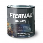 Eternal na kovy univerzální barva na všechny kovy 350 g 413 černá – Hledejceny.cz