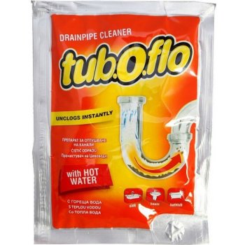 Tub.o.flo čistič odpadů s horkou vodou 1 dávka 100 g