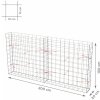 Pletiva TopGabion Gabionový koš bez víka: 200×20×100 cm - oko sítě 10×10 cm