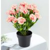 Květina Die moderne Hausfrau Umělá květina Karafiát, růžový