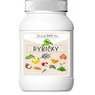 Dromy Sušené rybičky 200 g – Zboží Mobilmania