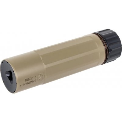 5KU CNC QD s tlumičem plamene 145x35mm pískový TAN -315 – Zboží Dáma