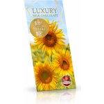 Selllot Slunečnice Mléčná čokoláda s jahodovým posypem 175g – Sleviste.cz