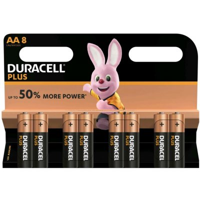 Duracell Plus Power AA 8ks MN1500B8 – Zbozi.Blesk.cz