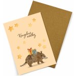 ePipí Vánoční blahopřání - Vánoční pásovec – Zboží Dáma