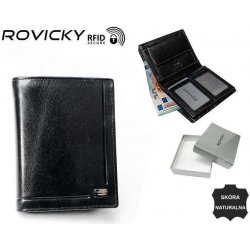 Pánská peněženka DH PC 106 BAR BLACK RFI černá