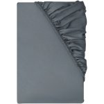 Livarno Satén napínací prostěradlo antracitové 140-160x200 – Zboží Dáma