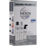 Nioxin System 1 Cleanser šampon 150 ml + System 1 Cleanser šampon 150 ml + System 1 Scalp Revitaliser kondicionér 50 ml System 1 Scalp Treatment Pro jemné a chemicky neošetřené vlasy dárková sada – Zboží Dáma