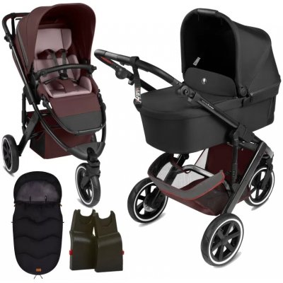 ABC Design Salsa 5 Run 2v1 + adaptéry a FUSAK 2025 umbra – Zboží Dáma