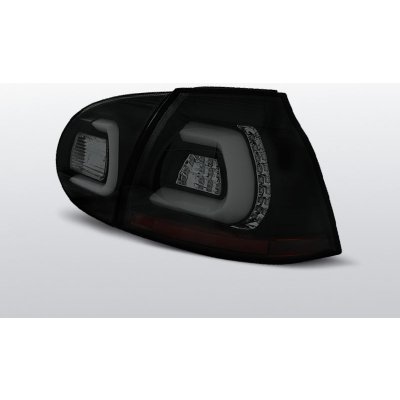TUNING-TEC, Zadní světla diodové, VW GOLF V, 2003-2009, ČERNÁ SMOKE LED BAR – Hledejceny.cz