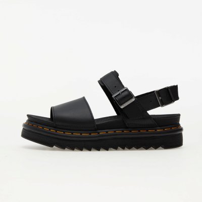 Dr. Martens Voss Single Strap Sandal Black – Zboží Mobilmania