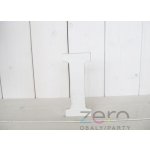 Abeceda dřevěná 'I' (18 cm) - bílá – Hledejceny.cz