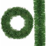SPRINGOS Vánoční řetěz Girlanda z větviček 400 cm zelená CA0949-XG – Zboží Dáma