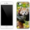 Pouzdro a kryt na mobilní telefon Apple mmCase Gelové iPhone SE 2022 - panda červená