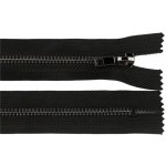 Prima-obchod Kovový zip No 5 délka 16 cm (jeansový), barva černá platina – Hledejceny.cz