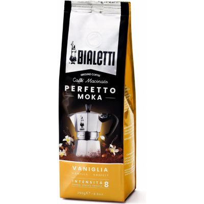 Bialetti Mletá Perfetto Moka Vanilka 250 g – Zboží Mobilmania