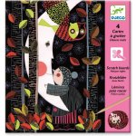 Djeco Vyškrabávací obrázky Klidná noc – Zboží Dáma