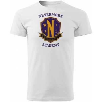 pánské tričko Wednesday Nevermore Academy Logo