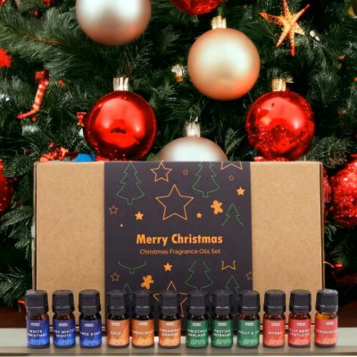 AWGifts Set Vánočních vonných olejů Svaté vůně Vánoc 12 x 5 ml – Hledejceny.cz
