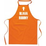 Povidlo.cz Zástěra Hlava rodiny Oranžová – Hledejceny.cz