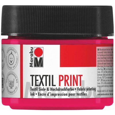 Marabu textilní barva na sítotisk a linoryt/červená 100 ml – Zboží Dáma Marabu textilní barva na sítotisk a linoryt/červená 100 ml – Zboží Dáma