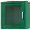 Lékárnička Arky skříňka na defibrilátor bez alarmu 38 x 38 x 20 cm zelená