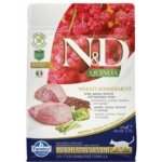 N&D GF Quinoa CAT Weight Mngmnt Lamb & Broccoli 5 kg – Zboží Dáma