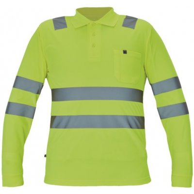 Cerva LUGO HV polokošile dl.rukáv žlutá žlutá 2XL – Zboží Dáma