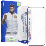 Blueo Anti-Dust HD sklo s aplikátorem Pro iPhone 16 Pro Max iPhone 17 Pro Max černé 162520 – Zboží Živě