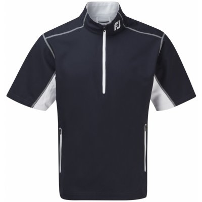 FootJoy bunda 1/2 Zip Short Sleeve tmavě modrá