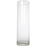VÁZA VALEC SKLO trans.C/V V400 CIL-H400-D100 40x10cm – Hledejceny.cz