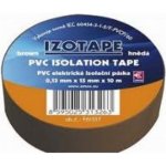 Emos F61517 Elektroizolační páska PVC 15 mm x 10 m hnědá – HobbyKompas.cz