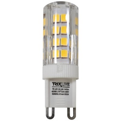 Trixline LED žárovka 4W G9 4200K neutrální bílá – Hledejceny.cz