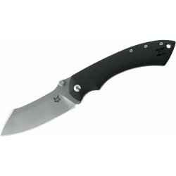 FOX Kmaxrom Pelican Folding Knife, Satin Plain Blade, G10 Handles FX-534