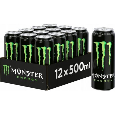 Monster Energy karton 12 x 500 ml – Hledejceny.cz