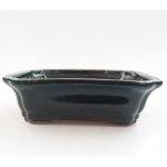 E-bonsai Keramická bonsai miska 13 x 10,5 x 4 cm zelená – Zboží Dáma