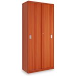 Rauman Vysoká skříň SimpleOffice 80 x 40 x 180 cm třešeň – Zboží Dáma