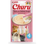 Churu Cat Purée Tuna with Salmon 4 x 14 g – Zboží Mobilmania