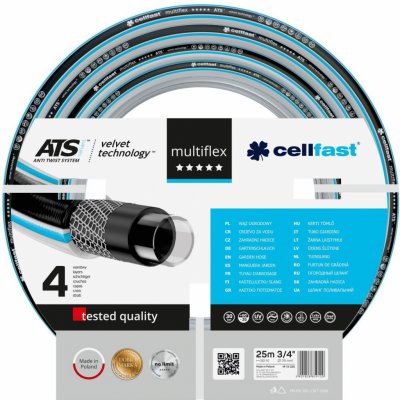 CELLFAST 3/4" 25m MULTIFLEX ATSV – Hledejceny.cz