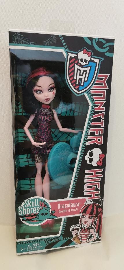 Mattel Monster High Draculaura Skull Shores 28 cm