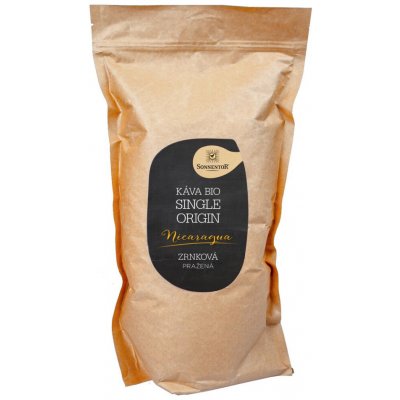 Sonnentor Single Origin Nicaragua 100% Arabica BIO zrnková 1 kg – Hledejceny.cz