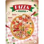 Retro cedule plech CZ 300x400 Pizza menu – Zbozi.Blesk.cz