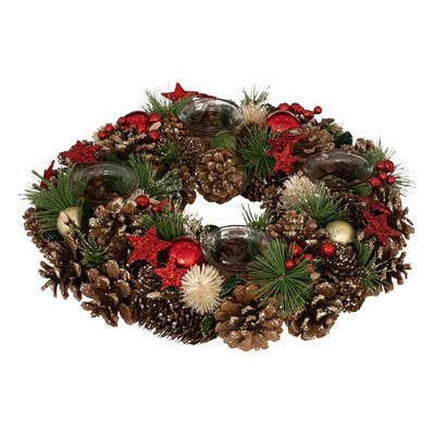 Atmosphera Adventní věnec, svícen na 4 svíčky 34 cm – Sleviste.cz