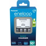 Panasonic Eneloop Charger BQ-CC51E + 4x AAA K-KJ51MCC04E – Zboží Mobilmania