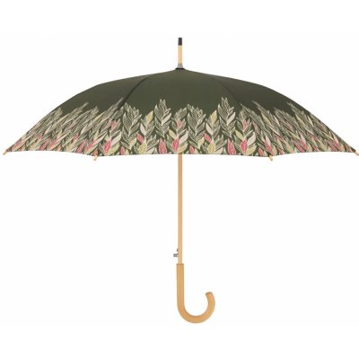 Doppler nature Long AC holový udržitelný deštník béžový se vzorem – Zboží Mobilmania